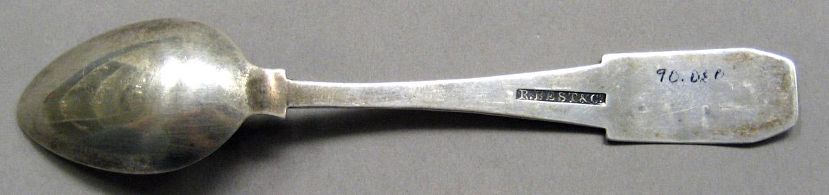 1998.0004.3416 Silver spoon underside