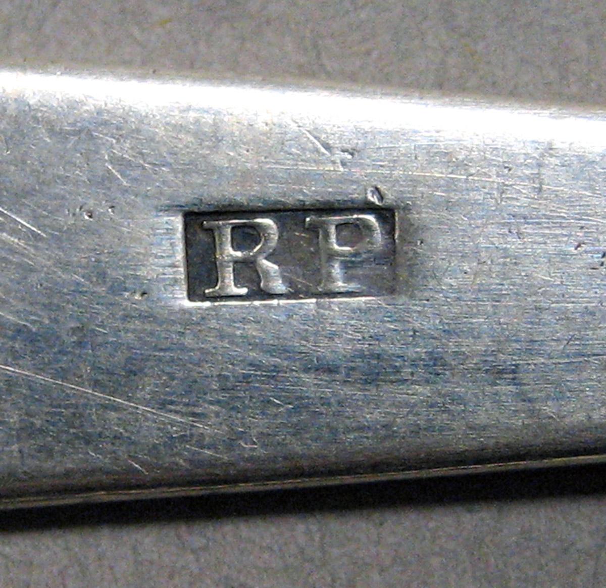 1998.0004.3419 Silver spoon mark
