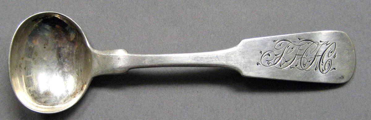 1998.0004.3420 Silver spoon upper surface