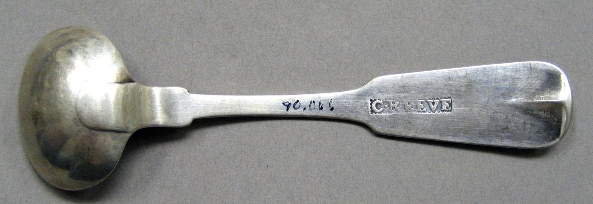 1998.0004.3421 Silver spoon underside