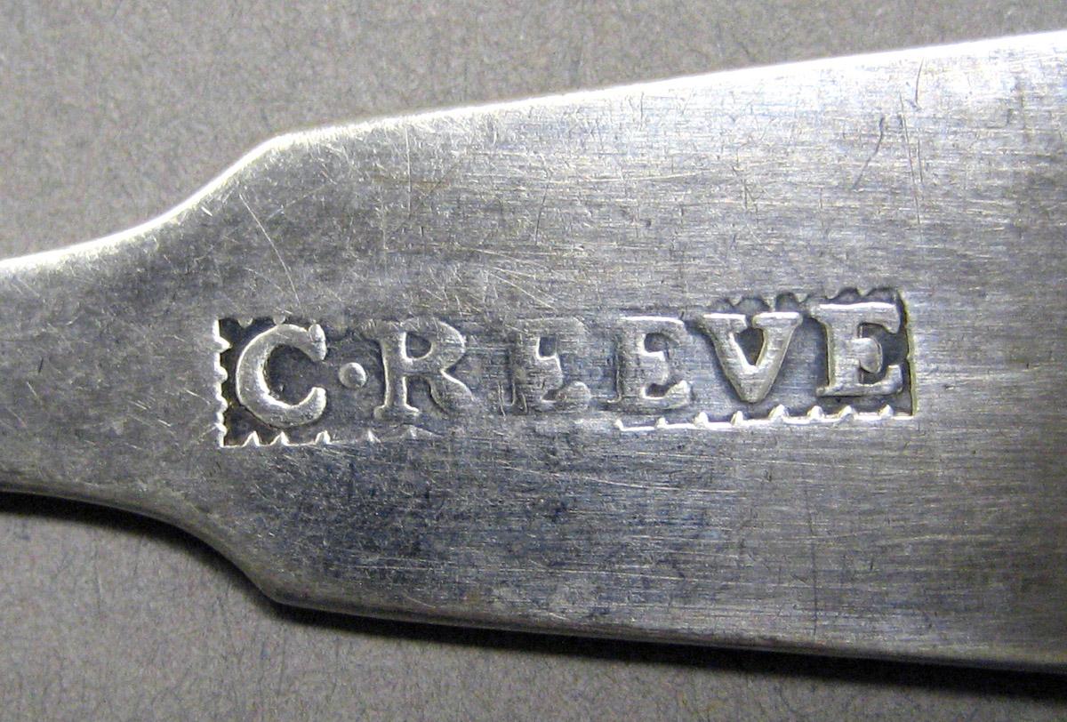 1998.0004.3421 Silver spoon mark
