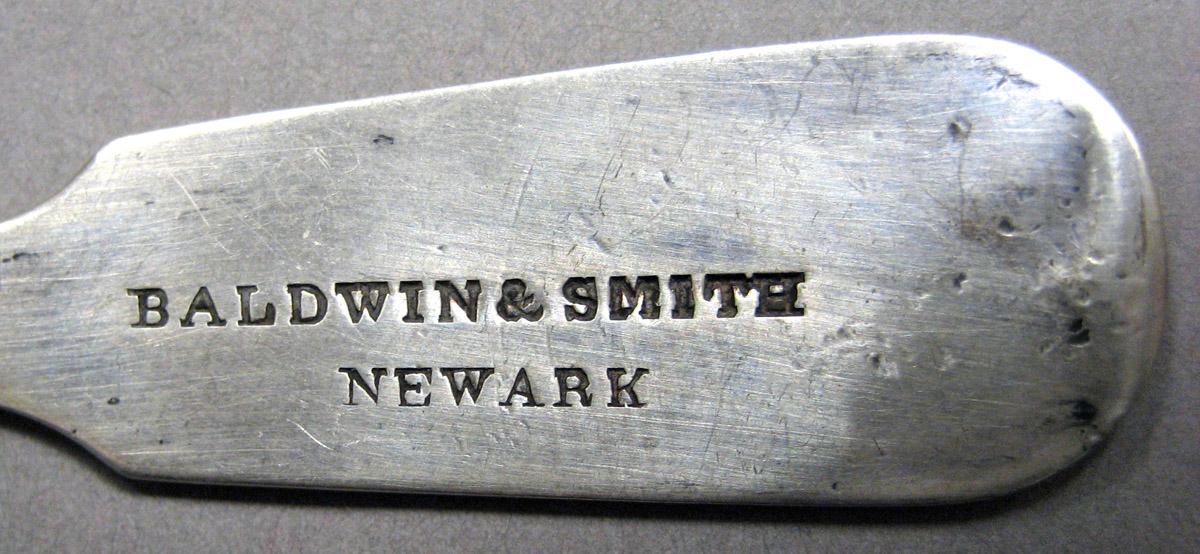 1998.0004.3422 Silver spoon mark