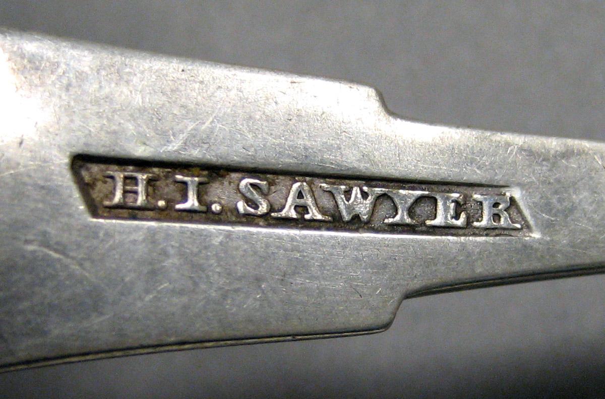 1998.0004.3423 Silver ladle mark 1