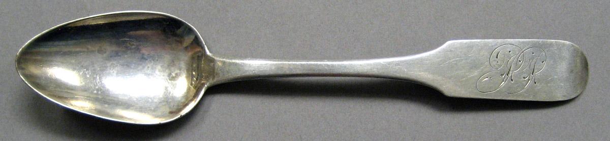 1998.0004.3425 Silver spoon upper surface