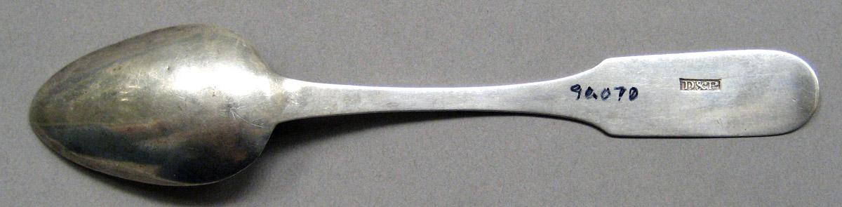 1998.0004.3425 Silver spoon underside