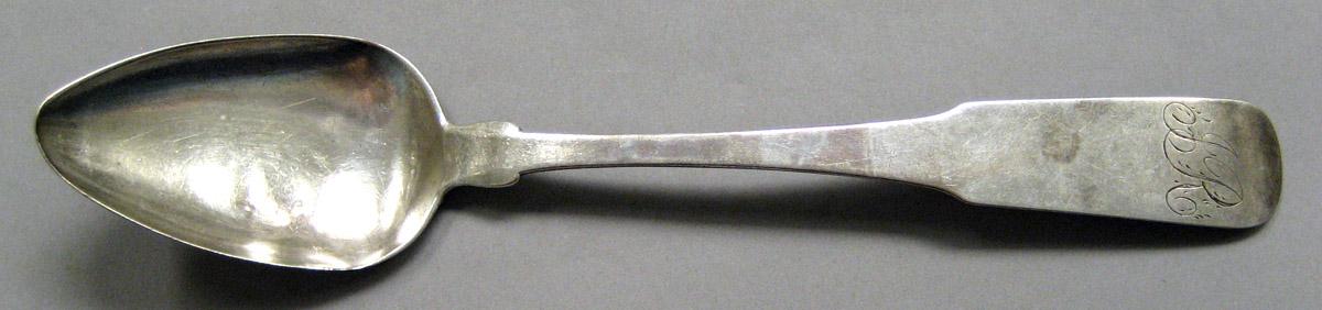 1998.0004.3426 Silver spoon upper surface