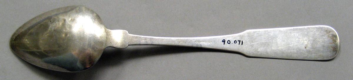 1998.0004.3426 Silver spoon underside