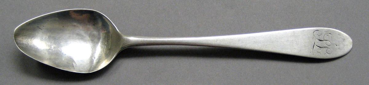 1998.0004.3428 Silver spoon upper surface