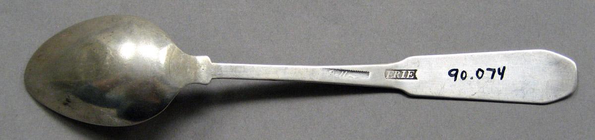1998.0004.3429 Silver spoon underside