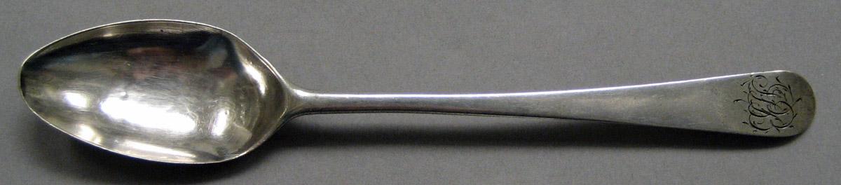 1998.0004.3434 Silver spoon upper surface