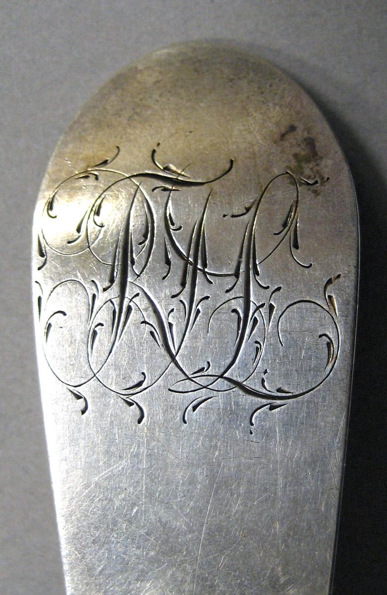 1998.0004.3439.001 Silver Spoon engraving