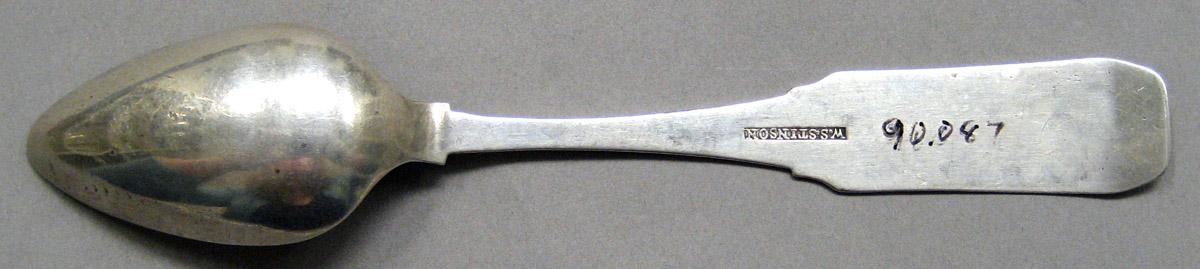 1998.0004.3442 Silver Spoon underside