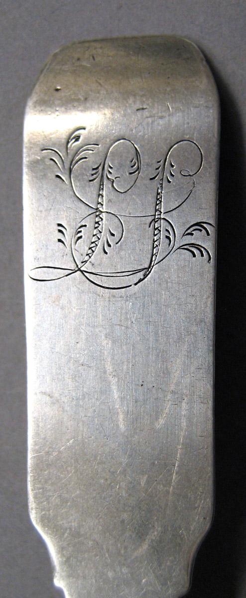 1998.0004.3442 Silver Spoon engraving