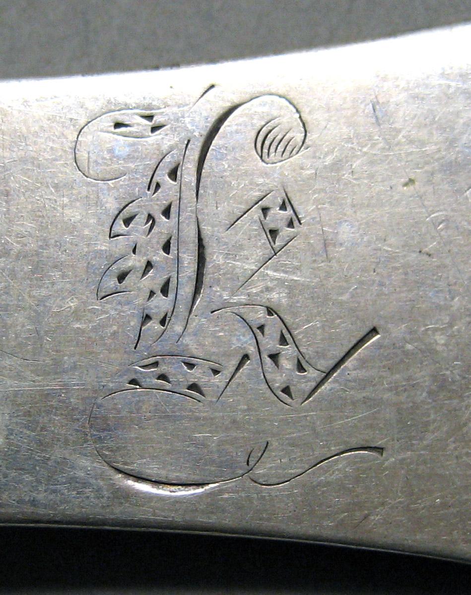 1998.0004.3445 Silver Spoon engraving