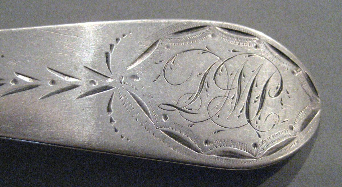 1998.0004.344 Silver Spoon engraving