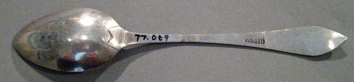 1998.0004.345.002 Silver Spoon underside