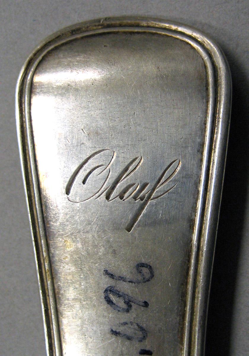 1998.0004.3450 Silver Spoon engraving