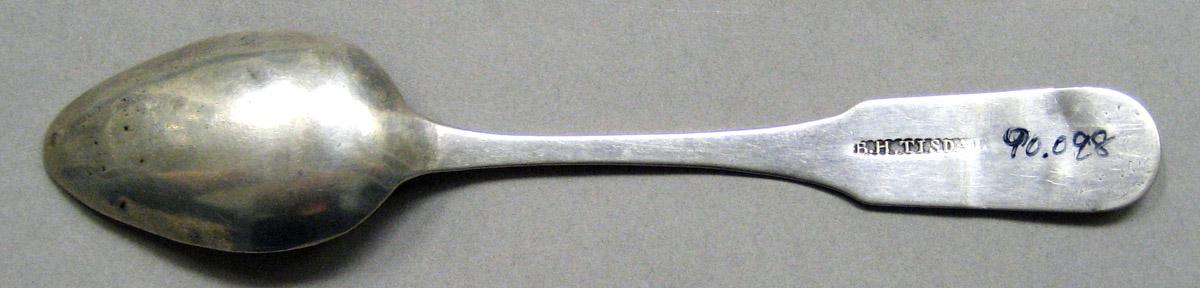 1998.0004.3452 Silver Spoon underside