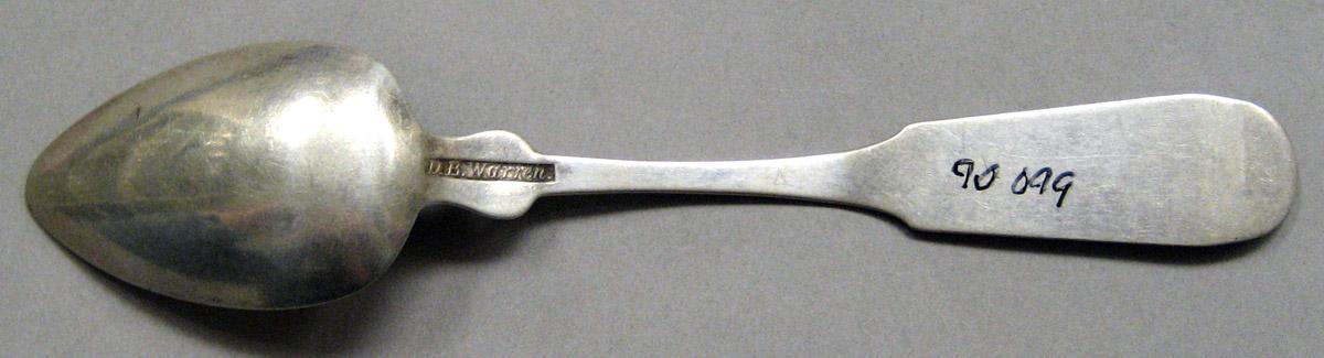 1998.0004.3453 Silver Spoon underside