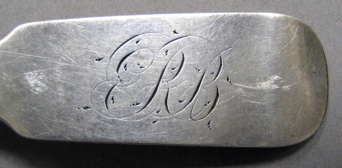 1998.0004.3455 Silver Spoon engraving