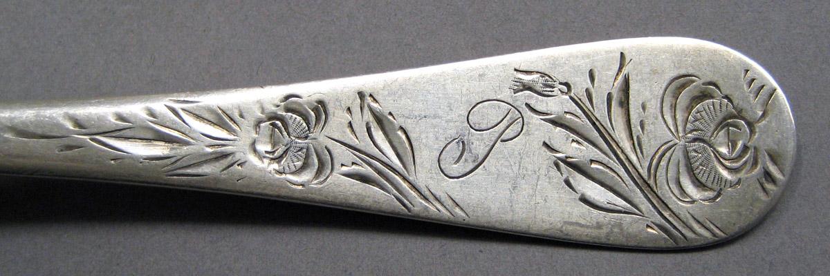 1998.0004.3457 Silver Spoon engraving