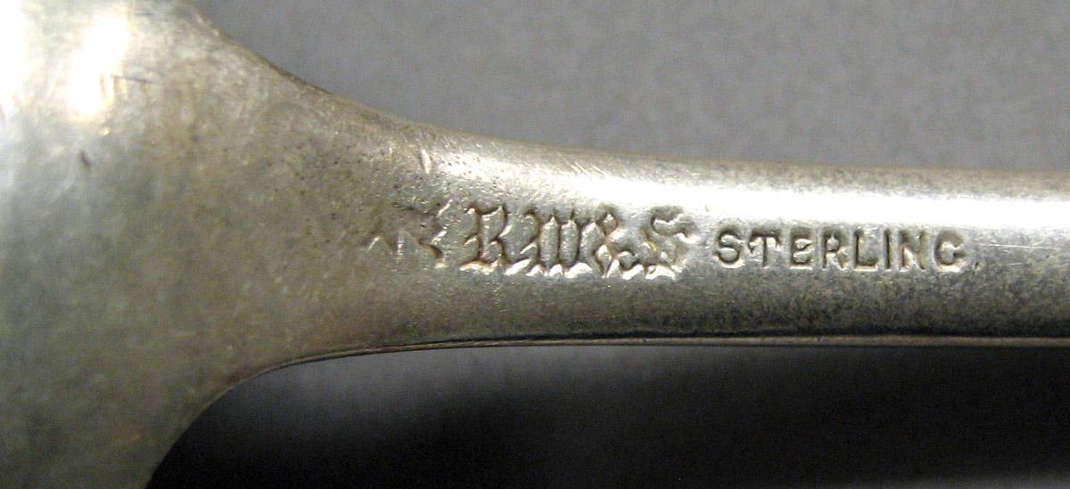 1998.0004.3457 Silver Spoon mark