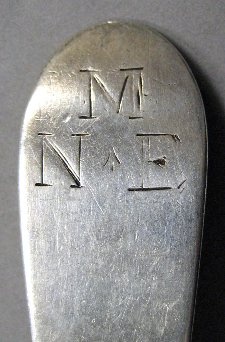 1998.0004.3462 Silver Spoon engraving