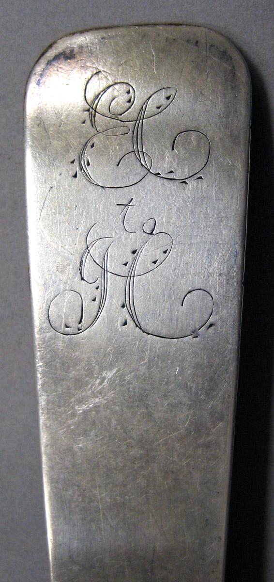 1998.0004.3463 Silver Spoon engraving