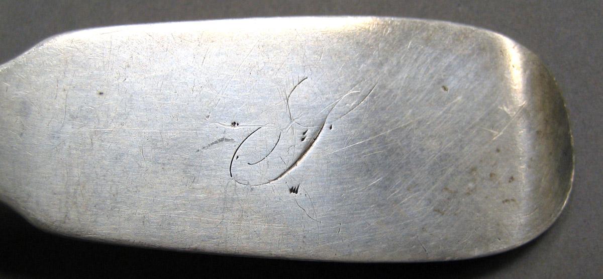 1998.0004.3464 Silver Spoon engraving