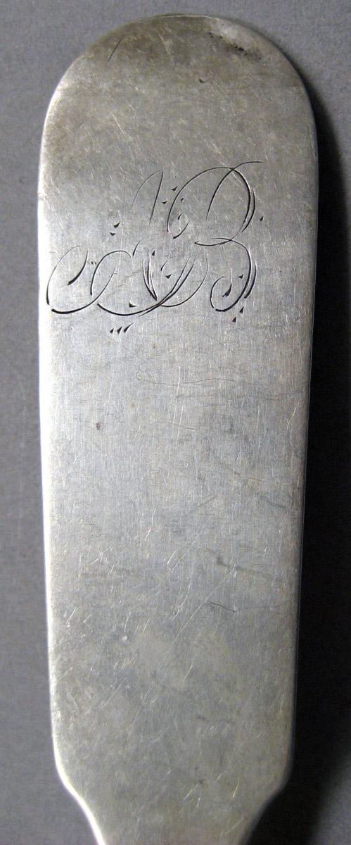 1998.0004.3465 Silver Spoon engraving