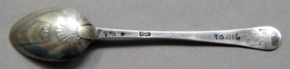 1998.0004.3468 Silver Spoon underside