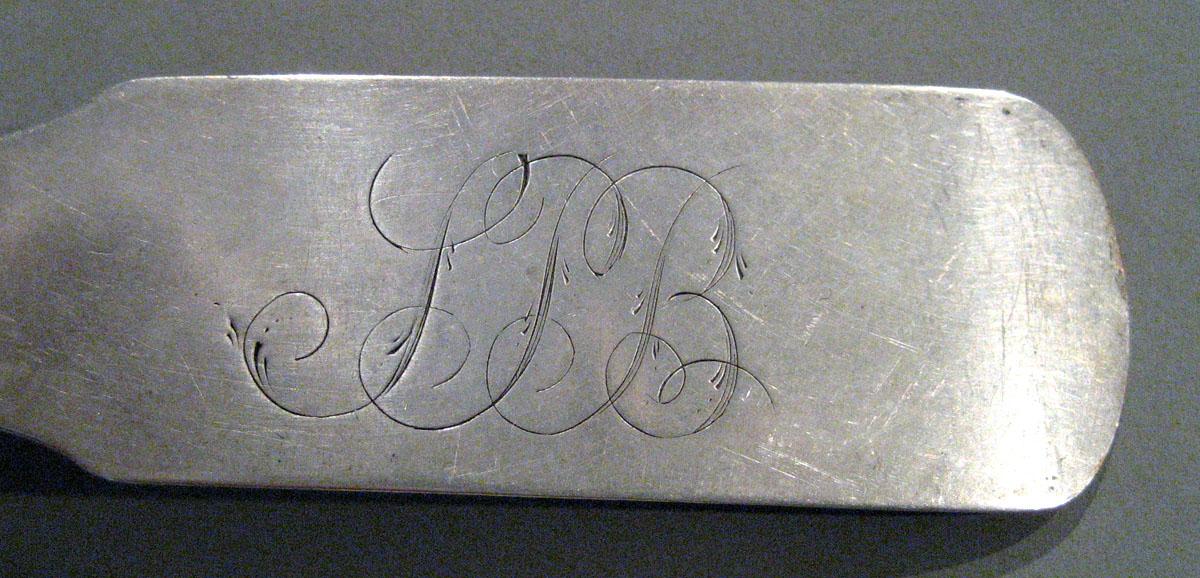 1998.0004.346 Silver Spoon engraving