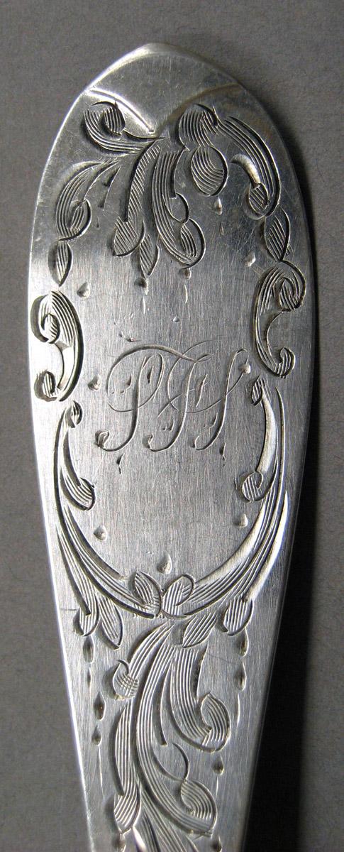 1998.0004.3471 Silver Knife engraving