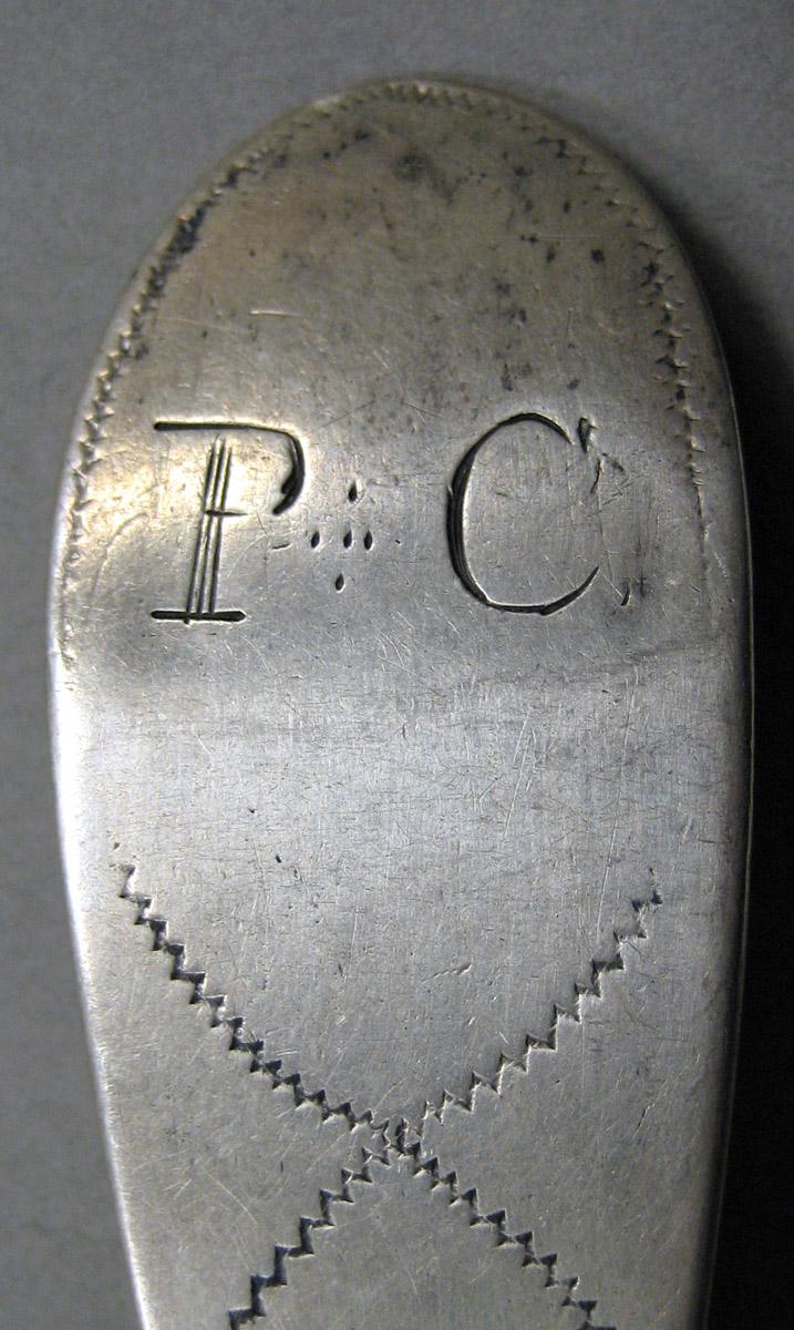 1998.0004.3472 Silver Spoon engraving