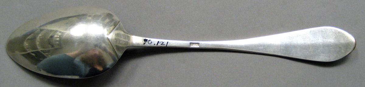 1998.0004.3473 Silver Spoon underside