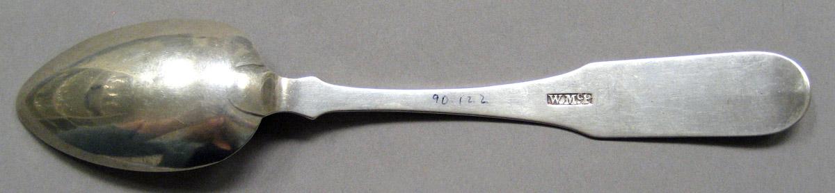1998.0004.3474 Silver Spoon underside