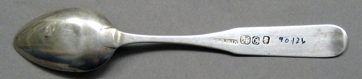 1998.0004.3478 Silver Spoon underside
