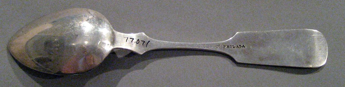 1998.0004.347 Silver Spoon underside
