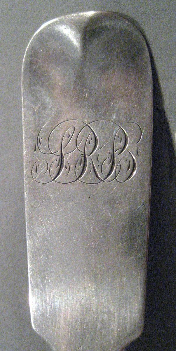 1998.0004.347 Silver Spoon engraving
