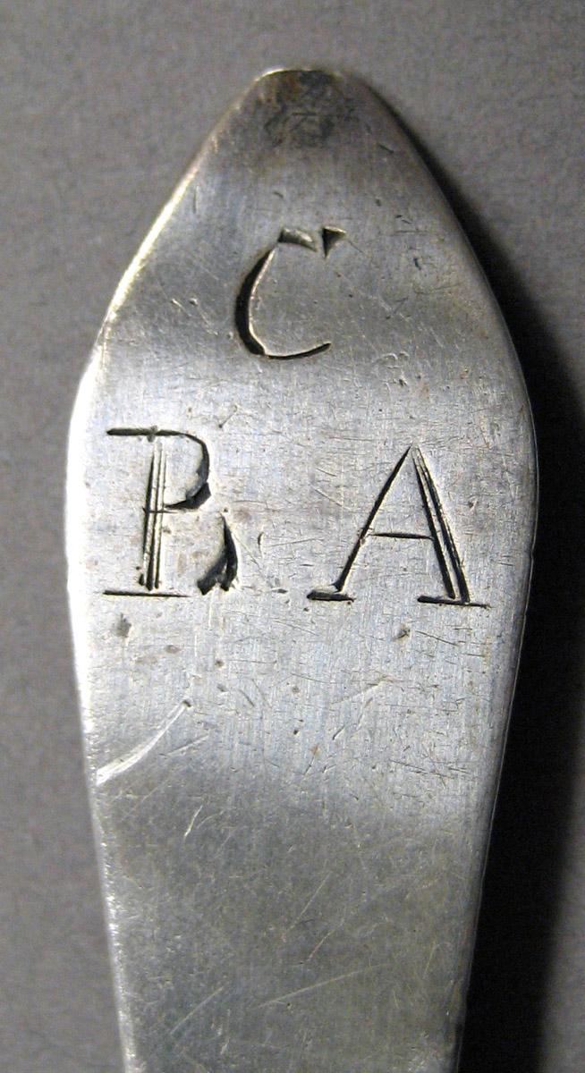 1998.0004.3480 Silver Spoon engraving