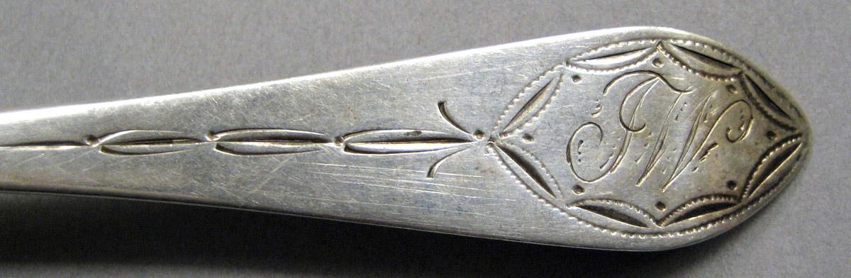 1998.0004.3481 Silver Spoon engraving