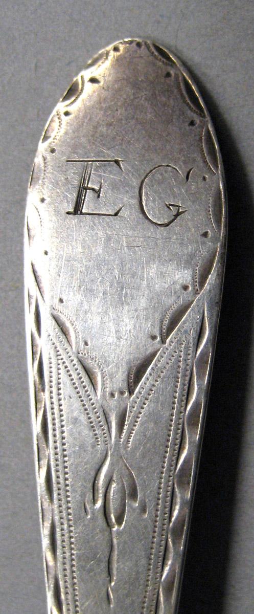 1998.0004.3482 Silver Spoon engraving