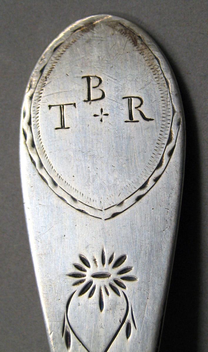 1998.0004.3485 Silver Spoon engraving