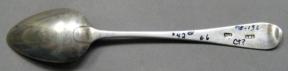 1998.0004.3487 Silver Spoon underside