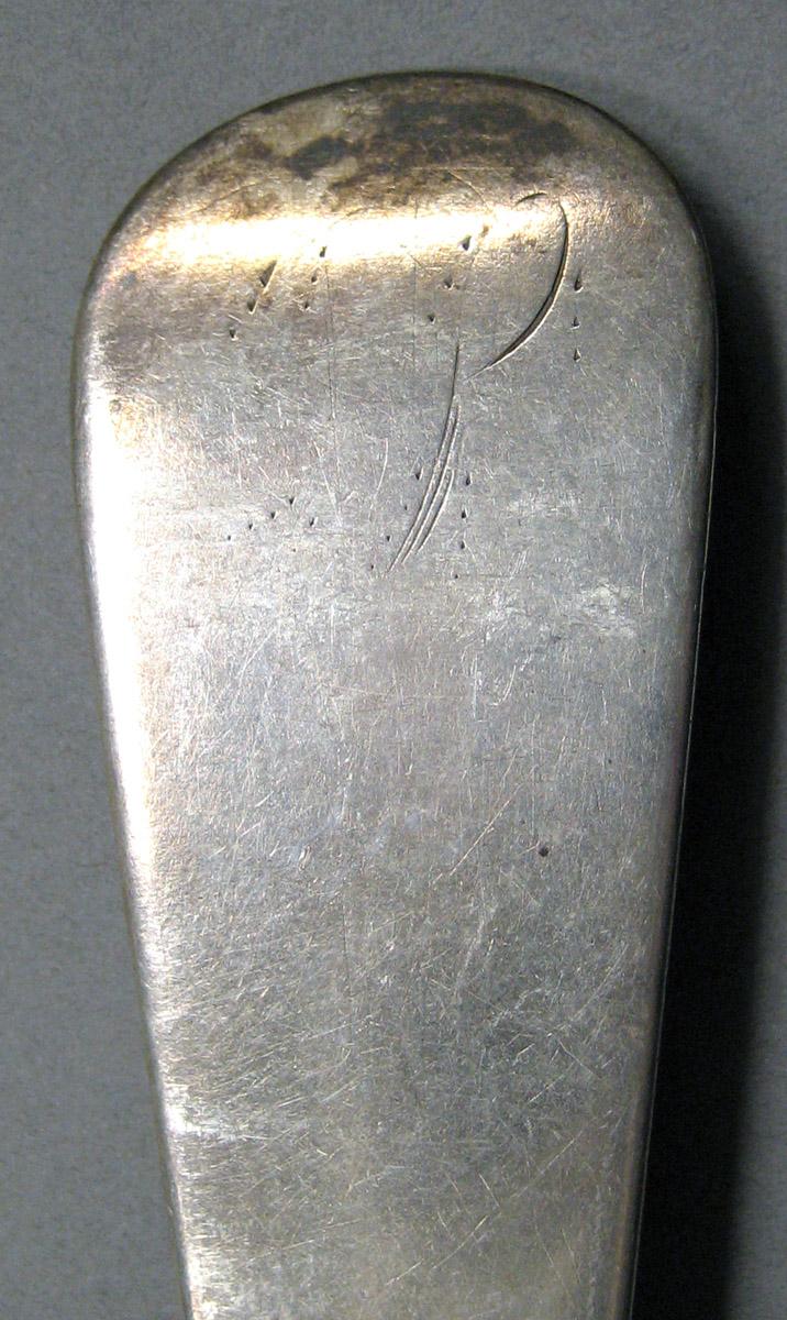 1998.0004.3489 Silver Spoon engraving
