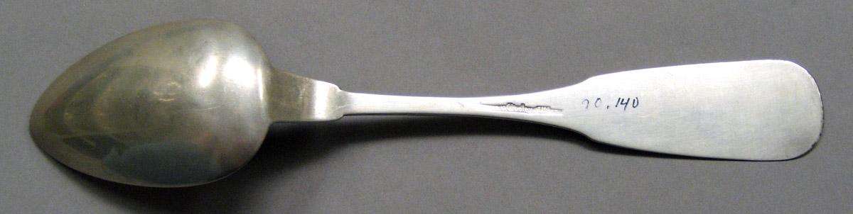 1998.0004.3491 Silver Spoon underside