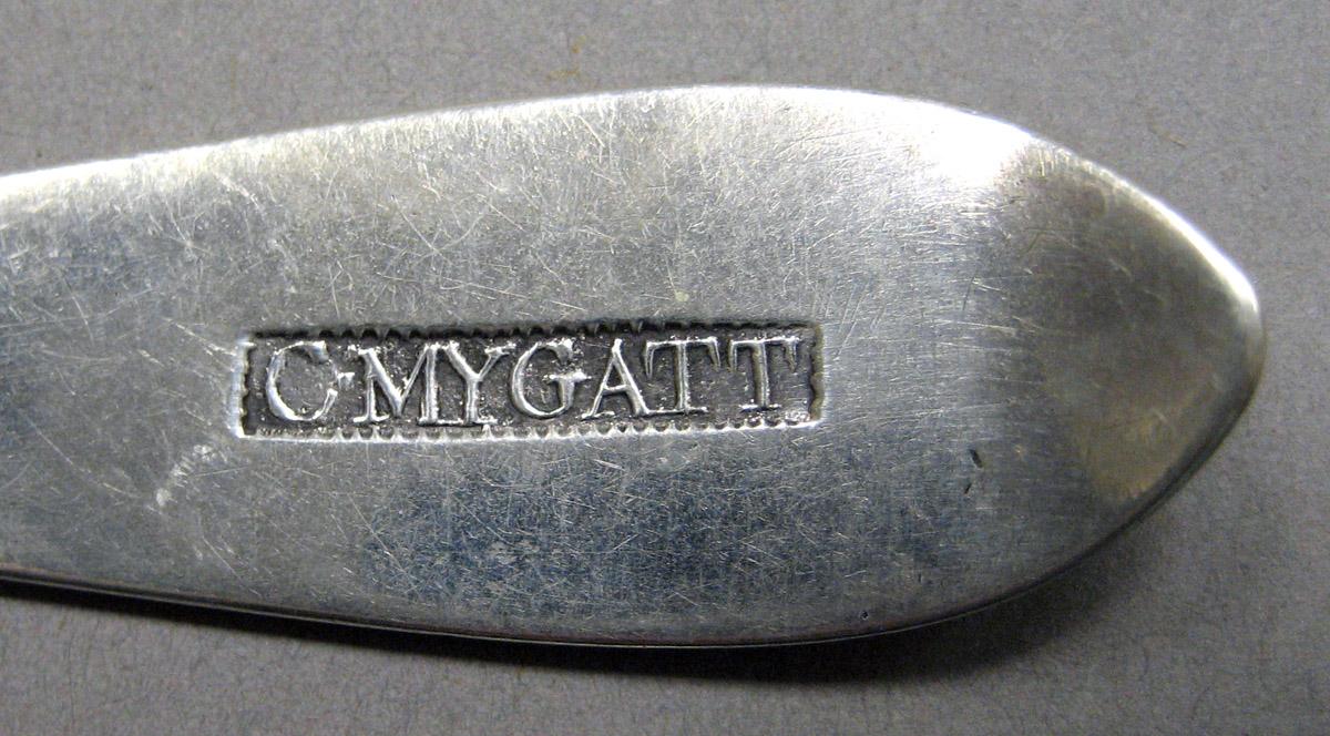 1998.0004.3493 Silver Spoon mark