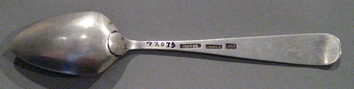 1998.0004.349 Silver Spoon underside