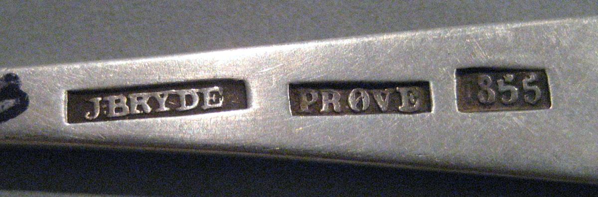 1998.0004.349 Silver Spoon marks