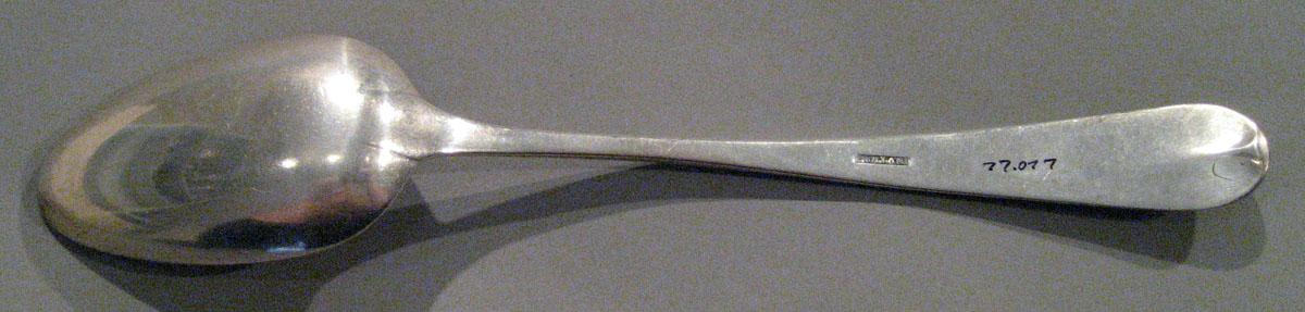 1998.0004.350.002 Silver Spoon underside